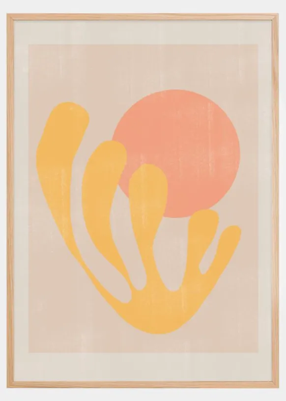 Modern Plant No2 Poster (21x29.7 cm (A4))
