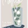 Mojito Canvastavla (30x40 cm)