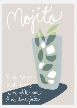 Mojito Canvastavla (30x40 cm)