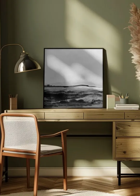 Mono Landscape No1 Poster (30x30 cm)