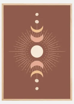 Moonphase No3 Poster (21x29.7 cm (A4))