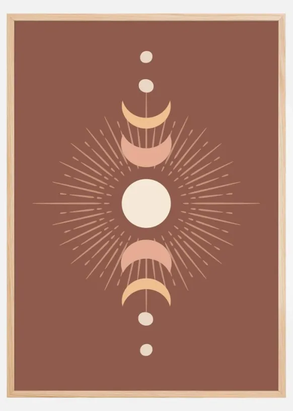 Moonphase No3 Poster (21x29.7 cm (A4))