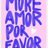 More Amor Por Favor Canvastavla (30x40 cm)