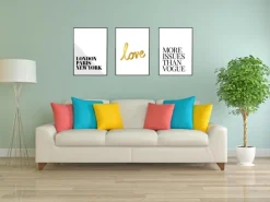 More Issues Than Vogue Poster (21x29.7 cm (A4))