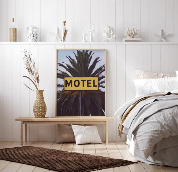 Motel Poster (21x29.7 cm (A4))