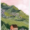 Mountain House Canvastavla (30x40 cm)