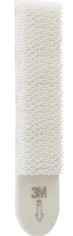 3M ramupphängning vit med kardborre (20 mm) - 4-par