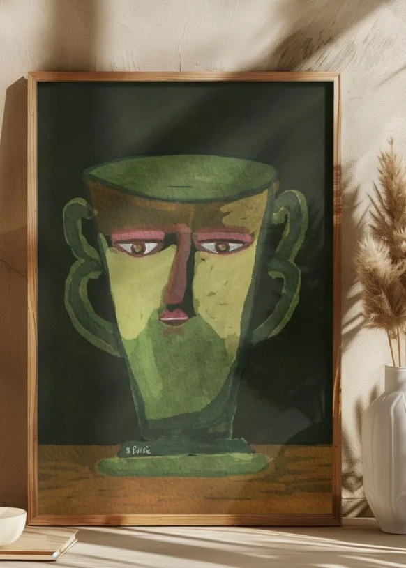 Mug man Poster (21x29.7 cm (A4))