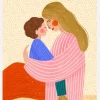 Mum Love Canvastavla (30x40 cm)