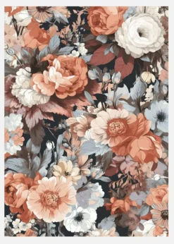 My Favorite Flower Bouquet Canvastavla (30x40 cm)