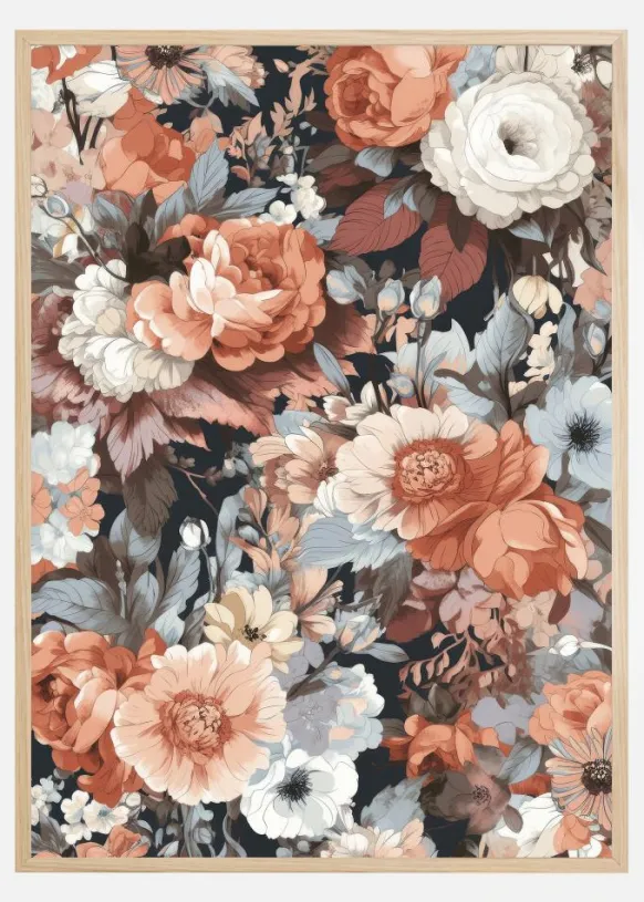 My Favorite Flower Bouquet Poster (21x29.7 cm (A4))