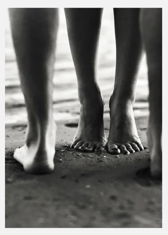 Naked Feets Canvastavla (30x40 cm)