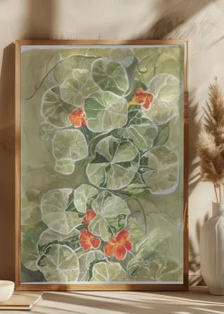 Nasturtium Tapestry Poster (21x29.7 cm (A4))
