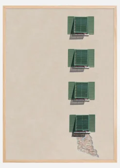 Neighbour quarrel Poster (21x29.7 cm (A4))