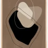 Neutral Composition Artwork Poster (21x29.7 cm (A4))
