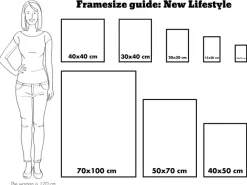 New Lifestyle Collageram Glas Vit - 5 Bilder (10x15 cm)