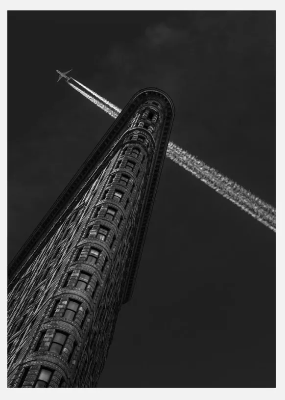 New York - Flatiron Crossing Canvastavla (30x40 cm)