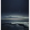 Night At The Sea Canvastavla (30x40 cm)