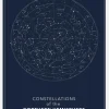 Northern Hemisphere Dark Canvastavla (30x40 cm)
