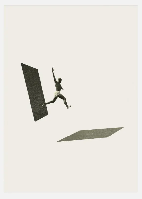 Not The One To Wait Canvastavla (30x40 cm)