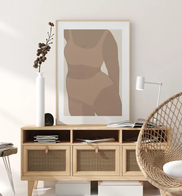 NUDE Poster (21x29.7 cm (A4))