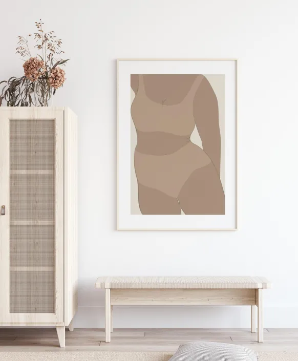 NUDE Poster (21x29.7 cm (A4))