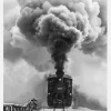 Old Train Canvastavla (30x40 cm)
