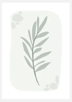 Olive Canvastavla (30x40 cm)