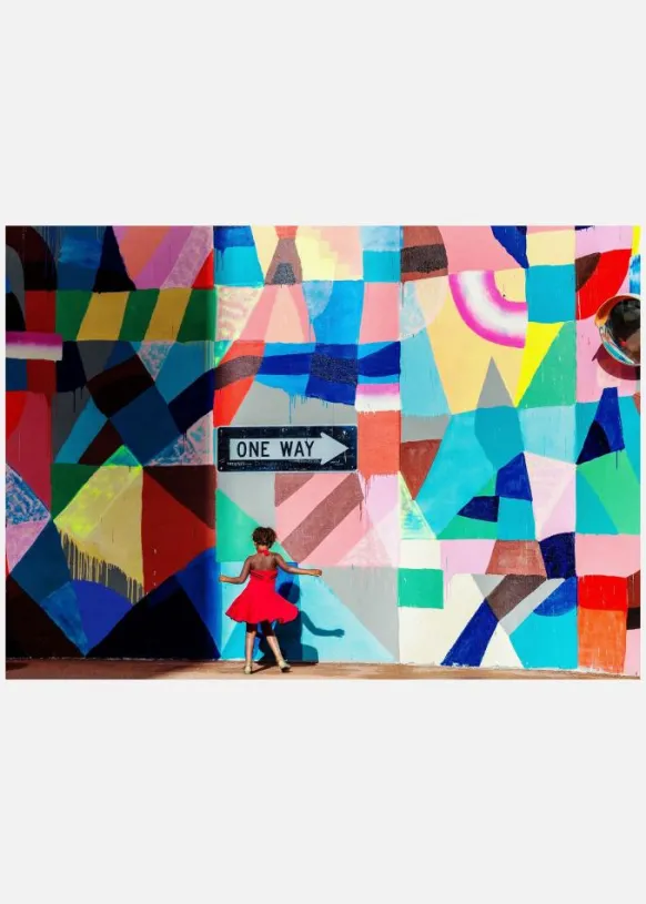 One Way Canvastavla (30x40 cm)