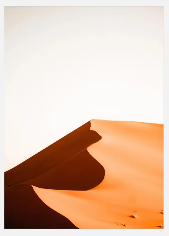 Orange Desert Canvastavla (30x40 cm)
