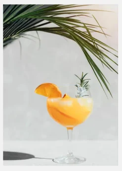 Orange Drink Canvastavla (30x40 cm)