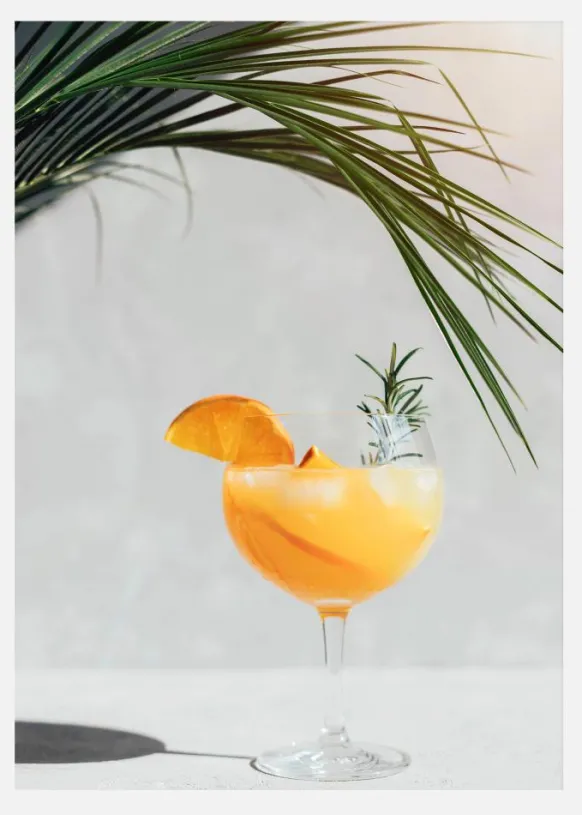 Orange Drink Canvastavla (30x40 cm)