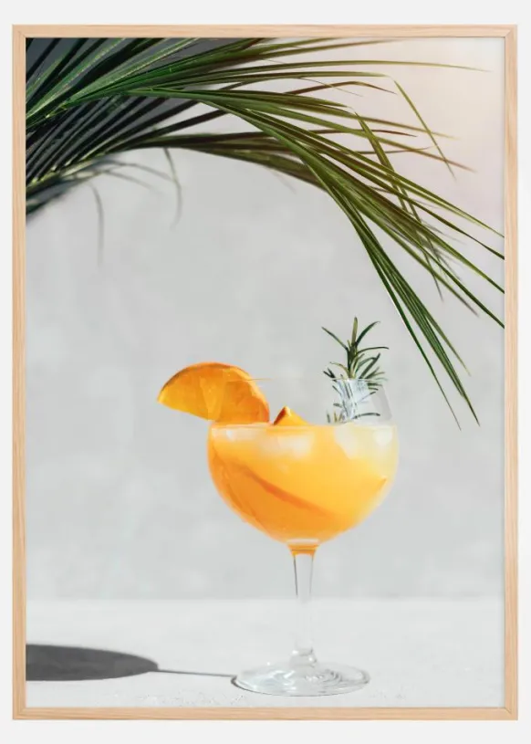 Orange Drink Poster (21x29.7 cm (A4))