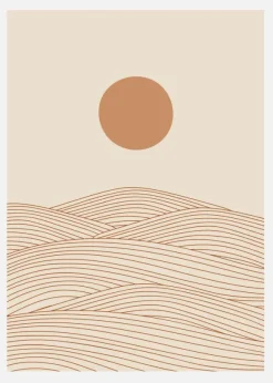 Over The Horizon Canvastavla (30x40 cm)