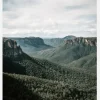 Over The Mountains Canvastavla (30x40 cm)