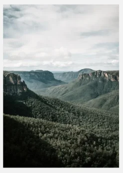 Over The Mountains Canvastavla (30x40 cm)