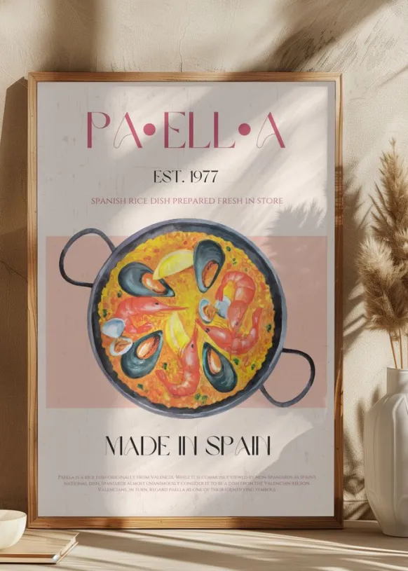 Paealla Poster (21x29.7 cm (A4))