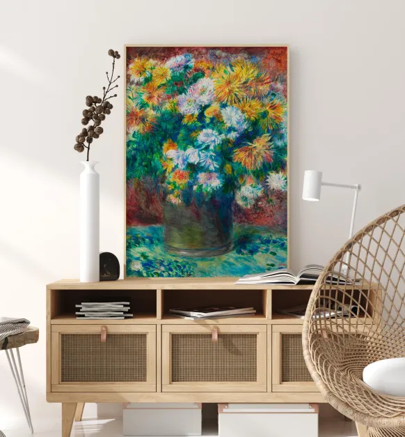 Painted Bouquet Poster (21x29.7 cm (A4))