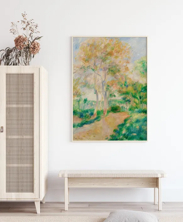 Painted Trees Poster (21x29.7 cm (A4))
