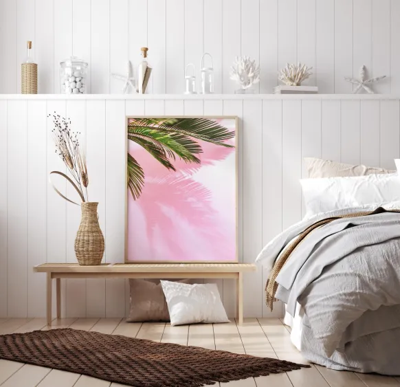 Palm Leaf Poster (21x29.7 cm (A4))
