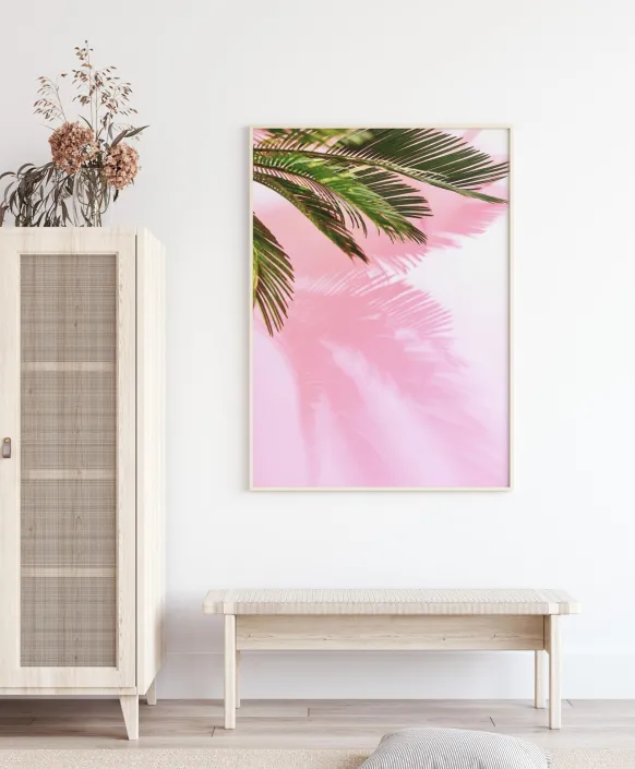 Palm Leaf Poster (21x29.7 cm (A4))