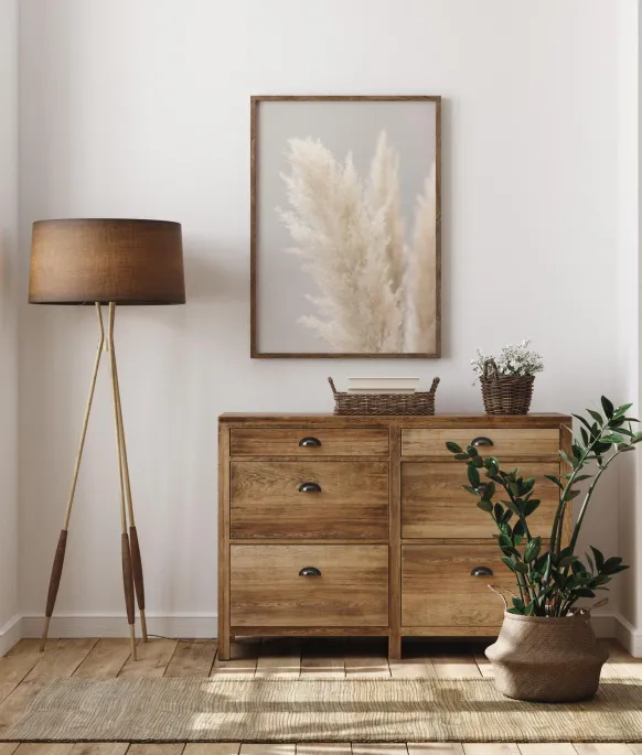 Pampas Grass IIII Poster (21x29.7 cm (A4))
