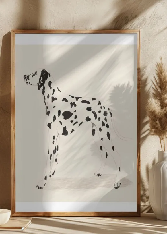 Pandc Dalmation Poster (21x29.7 cm (A4))