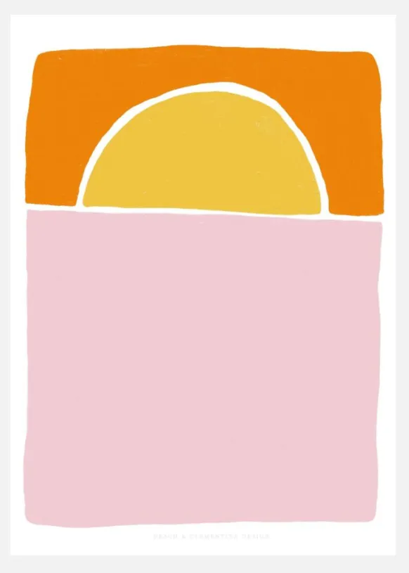 Pandc Sunset Copy Canvastavla (30x40 cm)