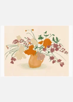 Pandcwarmblooms Copy Canvastavla (30x40 cm)