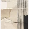 Paper Abstract Canvastavla (30x40 cm)