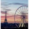 Paris Wheel Canvastavla (30x40 cm)