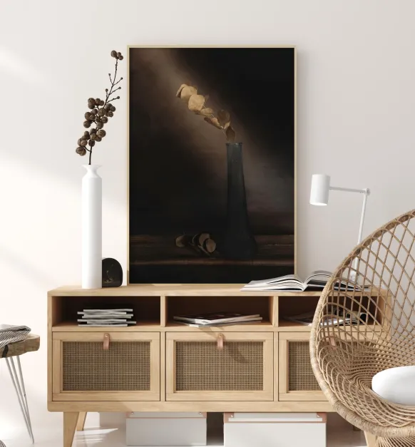 Partially Lighted Poster (21x29.7 cm (A4))