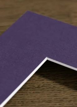 Passepartout Grape Jelly (Vit kärna) 30x30 cm (19x19)