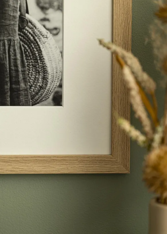 Passepartout Vit Standard (Vit kärna) 20x30 cm (14x21)